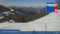 Archiv Foto Webcam Kronplatz: St. Vigil - Pre da Peres Bergstation 14:00