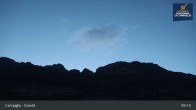 Archived image Webcam Madonna di Campiglio - Grostè Base Station 04:00