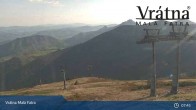 Archiv Foto Webcam Blick auf Vratna-Chleb (1457m) 07:00