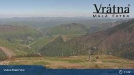 Archiv Foto Webcam Blick auf Vratna-Chleb (1457m) 10:00
