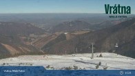 Archiv Foto Webcam Blick auf Vratna-Chleb (1457m) 10:00