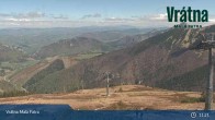 Archiv Foto Webcam Blick auf Vratna-Chleb (1457m) 10:00