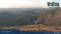 Archived image Webcam Vratna-Chleb (1457m) 18:00