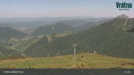 Archiv Foto Webcam Blick auf Vratna-Chleb (1457m) 12:00