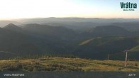 Archiv Foto Webcam Blick auf Vratna-Chleb (1457m) 00:00