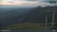 Archiv Foto Webcam Blick auf Vratna-Chleb (1457m) 02:00