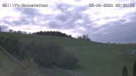 Archived image Webcam Donnstetten ski lift 19:00