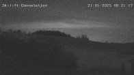 Archived image Webcam Donnstetten ski lift 23:00