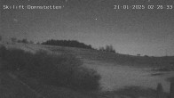 Archived image Webcam Donnstetten ski lift 01:00