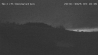 Archiv Foto Webcam Skilift Donnstetten 03:00