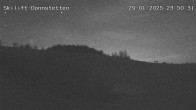 Archived image Webcam Donnstetten ski lift 23:00