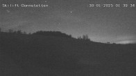 Archived image Webcam Donnstetten ski lift 01:00