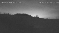 Archived image Webcam Donnstetten ski lift 03:00