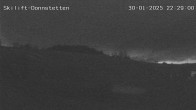 Archived image Webcam Donnstetten ski lift 21:00