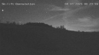 Archived image Webcam Donnstetten ski lift 23:00