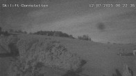 Archived image Webcam Donnstetten ski lift 23:00