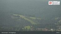 Archiv Foto Webcam Ochsenkopf: Panoramablick vom Sendeturm 08:00