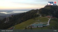Archived image Webcam Kampenwandbahn 20:00