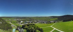 Archiv Foto Webcam Oberwiesenthal: Panoramablick vom Fichtelberg 13:00
