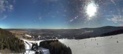 Archiv Foto Webcam Oberwiesenthal: Panoramablick vom Fichtelberg 09:00