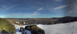 Archiv Foto Webcam Oberwiesenthal: Panoramablick vom Fichtelberg 13:00