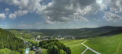 Archiv Foto Webcam Oberwiesenthal: Panoramablick vom Fichtelberg 12:00