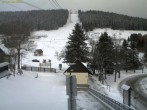 Archiv Foto Webcam Oberwiesenthal: Talstation Schwebebahn Fichtelberg 07:00