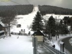 Archiv Foto Webcam Oberwiesenthal: Talstation Schwebebahn Fichtelberg 09:00