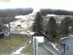 Archiv Foto Webcam Oberwiesenthal: Talstation Schwebebahn Fichtelberg 08:00