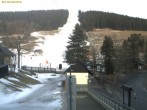 Archiv Foto Webcam Oberwiesenthal: Talstation Schwebebahn Fichtelberg 06:00