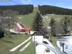 Archiv Foto Webcam Oberwiesenthal: Talstation Schwebebahn Fichtelberg 11:00