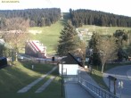 Archiv Foto Webcam Oberwiesenthal: Talstation Schwebebahn Fichtelberg 05:00