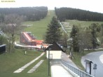 Archiv Foto Webcam Oberwiesenthal: Talstation Schwebebahn Fichtelberg 13:00