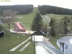 Archiv Foto Webcam Oberwiesenthal: Talstation Schwebebahn Fichtelberg 17:00