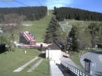 Archiv Foto Webcam Oberwiesenthal: Talstation Schwebebahn Fichtelberg 07:00