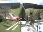 Archiv Foto Webcam Oberwiesenthal: Talstation Schwebebahn Fichtelberg 13:00