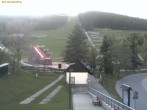 Archiv Foto Webcam Oberwiesenthal: Talstation Schwebebahn Fichtelberg 19:00