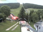 Archiv Foto Webcam Oberwiesenthal: Talstation Schwebebahn Fichtelberg 13:00