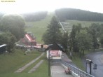 Archiv Foto Webcam Oberwiesenthal: Talstation Schwebebahn Fichtelberg 19:00