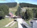 Archiv Foto Webcam Oberwiesenthal: Talstation Schwebebahn Fichtelberg 07:00