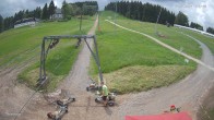 Archived image Webcam Ski slope at Altenberg 11:00
