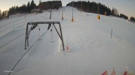 Archived image Webcam Ski slope at Altenberg 06:00