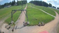 Archived image Webcam Ski slope at Altenberg 13:00
