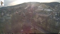 Archiv Foto Webcam Rathaus Eibenstock: Blick Skihang 11:00