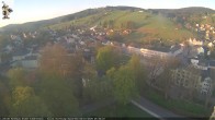 Archiv Foto Webcam Rathaus Eibenstock: Blick Skihang 05:00