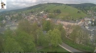 Archiv Foto Webcam Rathaus Eibenstock: Blick Skihang 11:00