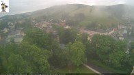 Archiv Foto Webcam Rathaus Eibenstock: Blick Skihang 19:00