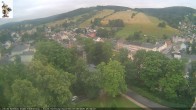 Archiv Foto Webcam Rathaus Eibenstock: Blick Skihang 05:00