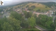 Archiv Foto Webcam Rathaus Eibenstock: Blick Skihang 06:00