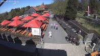 Archiv Foto Webcam Restaurant auf dem Kreuzberg 13:00